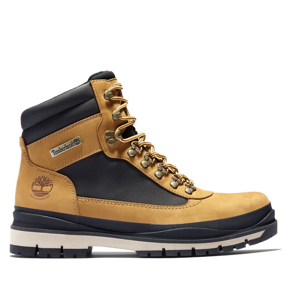 Bota Neve Masculino - Timberland Field Trekker Impermeavel - SVUWX0632 - Marrom/Pretas